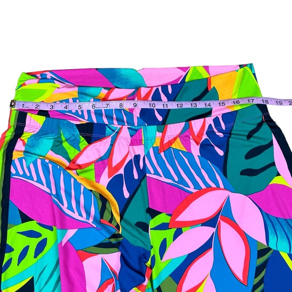 TRINA TURK: NWT Rainforest Swim Pants Coverup - Size XL - Picture 8 of 10